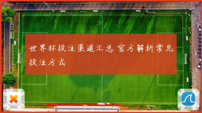 世界杯投注渠道汇总 官方解析常见投注方式